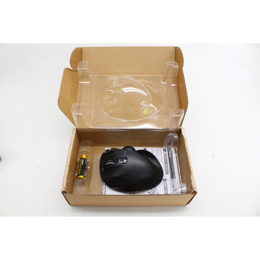 ELECOM EX-G Left-Hand Wireless Trackball Mouse w/ USB Receiver